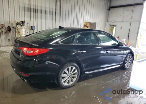 2016 Hyundai Sonata Sport из США, поврежденный, VIN 5NPE34AF0GH349034